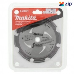 Makita B-20971 - 165mm x 20 x 4T PCD Fibre Cement Blade